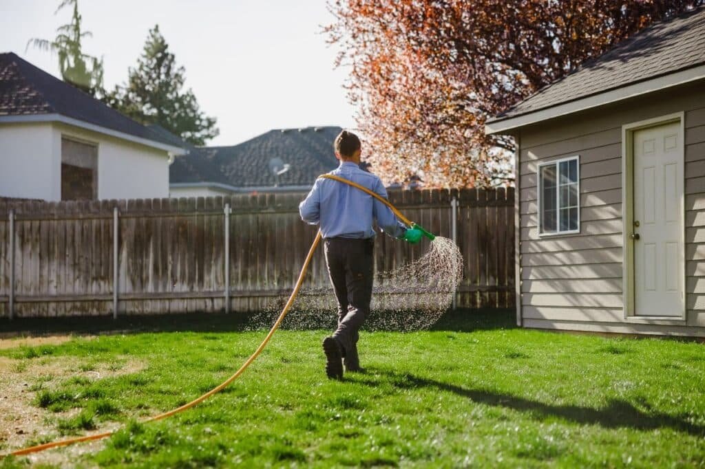 lawn care service by Colonial Lawn and Garden